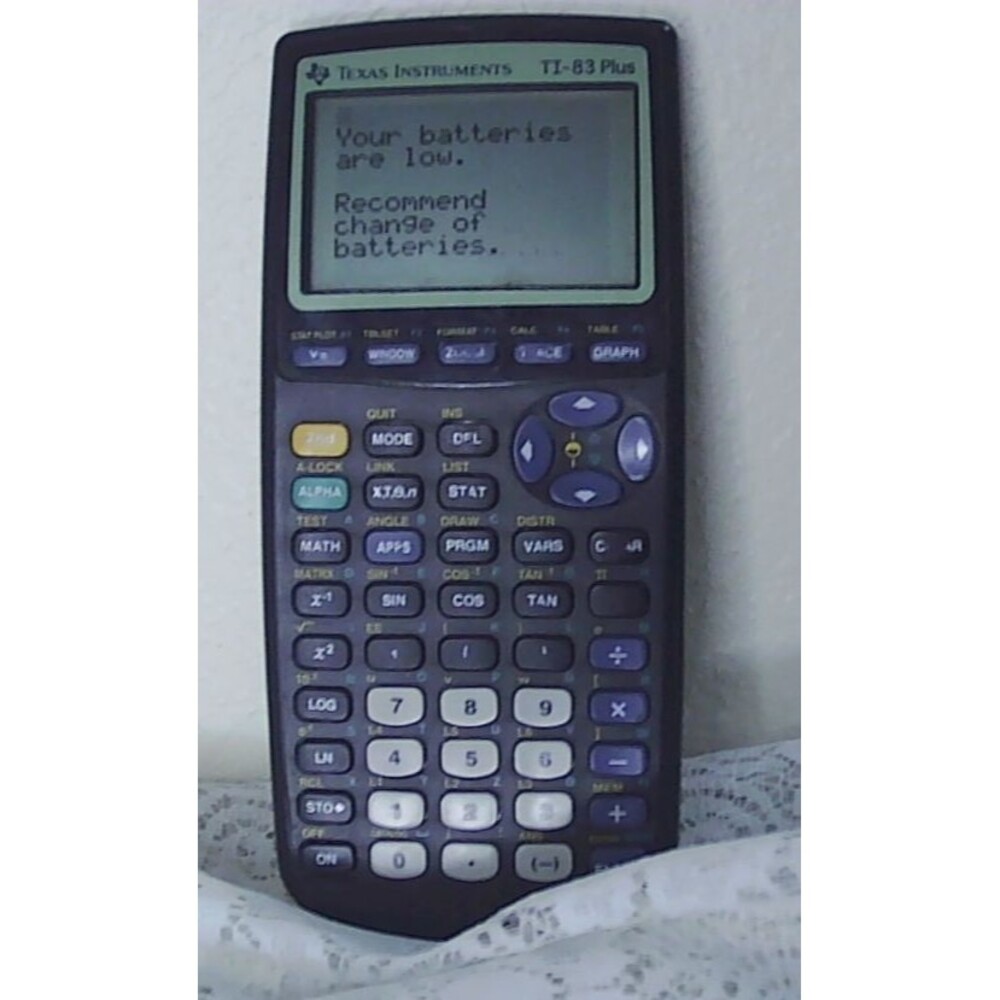 Texas Instruments TI-83 Handheld Graphing Calculator
